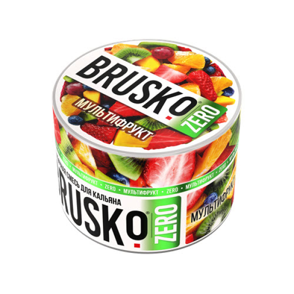 Смесь Brusko Мультифрукт (Zero)  50 гр в Магадане