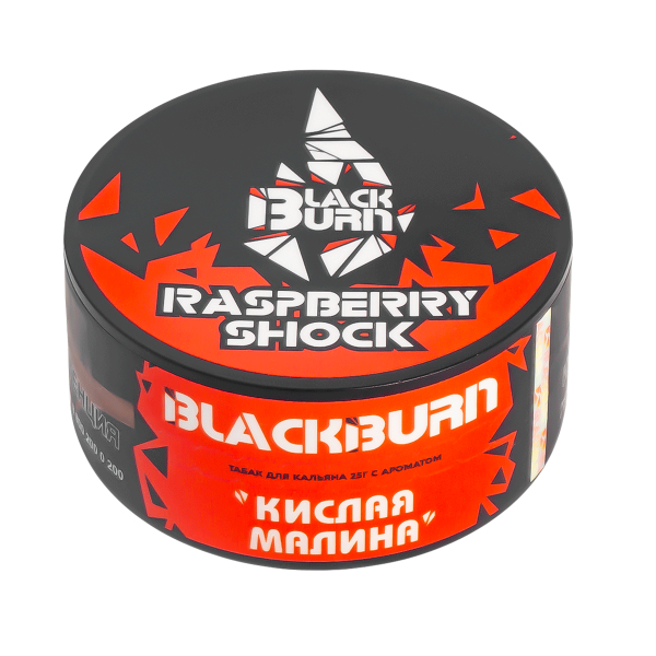 Табак Burn Black Raspberry Shock  25 грамм в Магадане