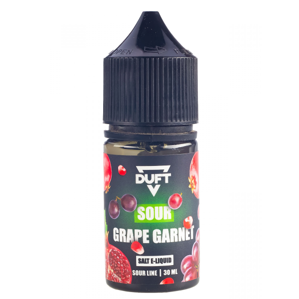 Жидкость Duft Sour Line Salt 20 Grape Garnet 30 Мл в Магадане
