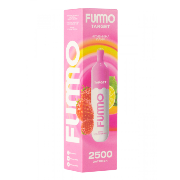 Fummo Target Клубника Лайм (2500 Затяжек) в Магадане