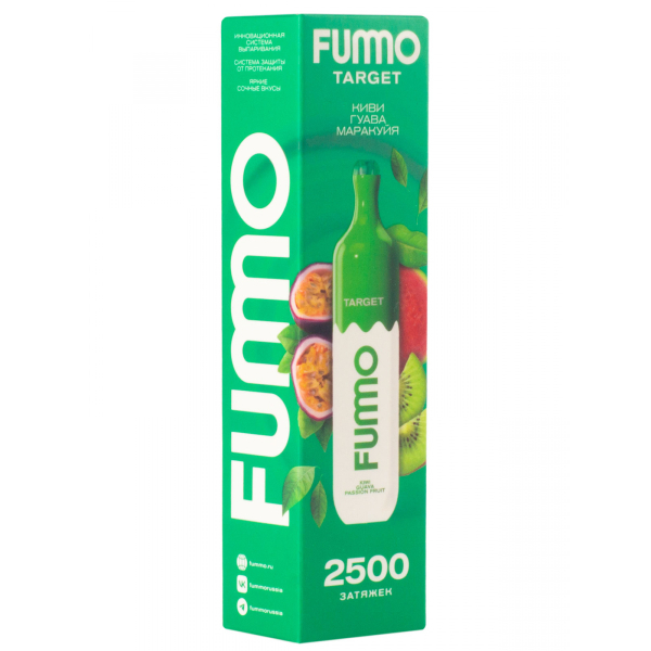 Fummo Target Киви Гуава Маракуйя (2500 Затяжек) в Магадане