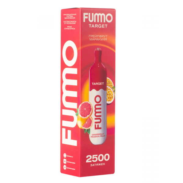 Fummo Target Грейпфрут Маракуйя (2500 Затяжек) в Магадане