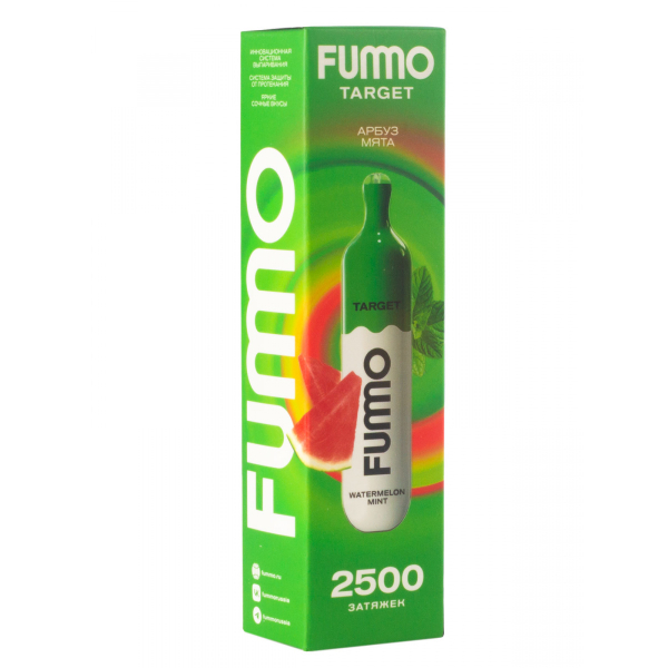 Fummo Target Арбуз Мята (2500 Затяжек) в Магадане