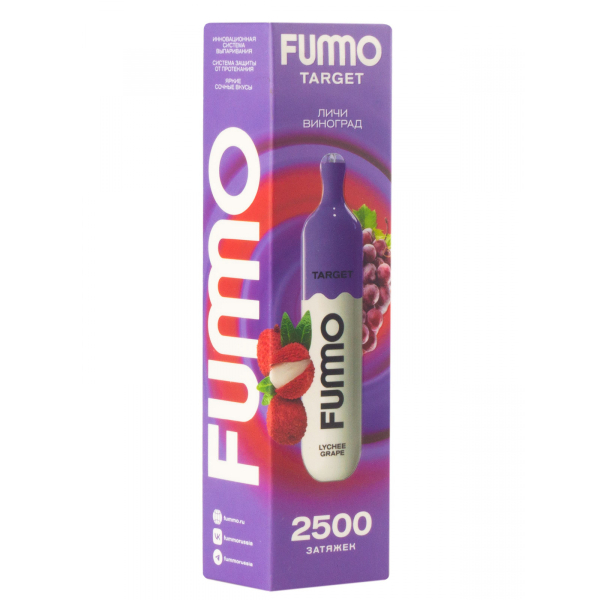 Fummo Target Личи Виноград (2500 Затяжек) в Магадане
