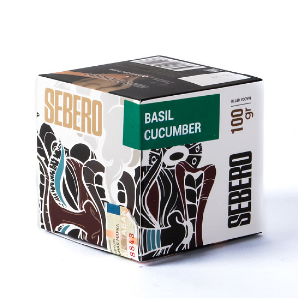 Табак Sebero Basil-Cucumber  100 грамм в Магадане