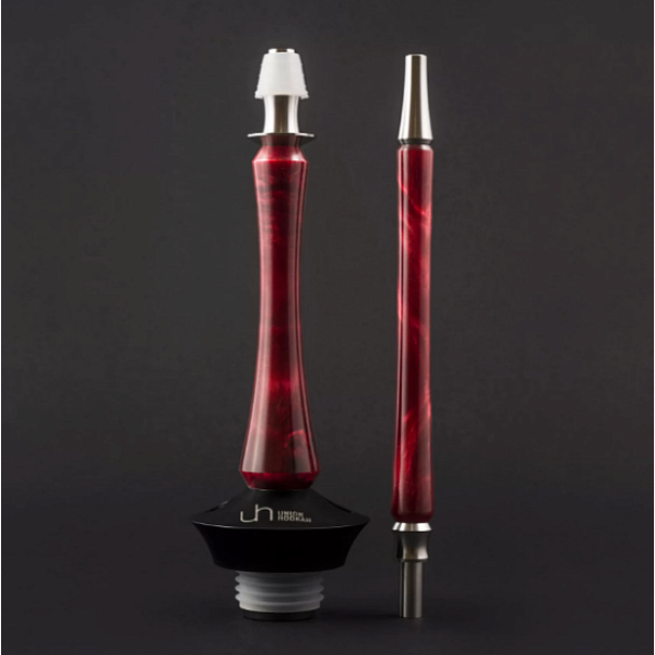Кальян Union Hookah Sleek Акрил Красный  в Магадане