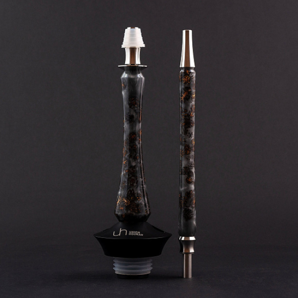 Кальян Union Hookah Sleek Акрил С Шишками Серый  в Магадане