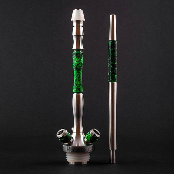 Кальян Union Hookah Fibonacci Акрил Зеленый 2  в Магадане