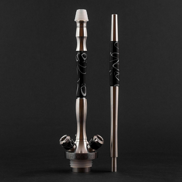 Кальян Union Hookah Fibonacci Акрил Черный 2  в Магадане