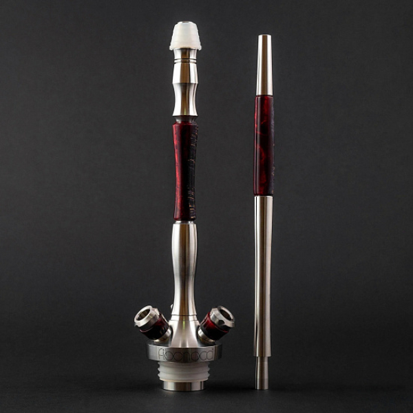 Кальян Union Hookah Fibonacci Гибрид Черный-Красн  в Магадане