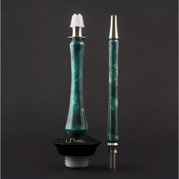 Кальян Union Hookah Sleek Акрил Бирюзовый  в Магадане