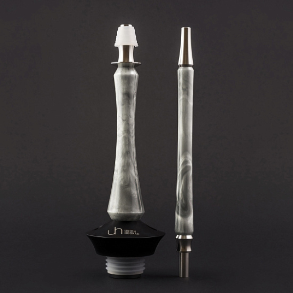 Кальян Union Hookah Sleek Акрил Серый  в Магадане