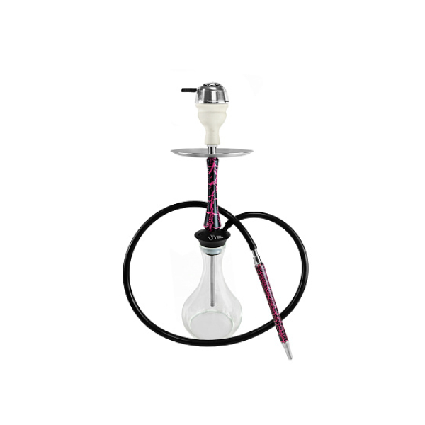 Кальян Union Hookah Sleek Кракле Розовый  в Магадане