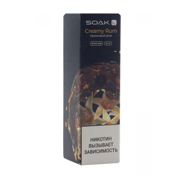 Жидкость Soak Creamy Rum 10 Мл 2 Мг в Магадане