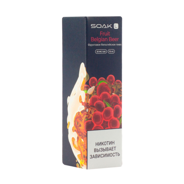 Жидкость Soak Fruit Belgian Beer 10 Мл 2 Мг в Магадане