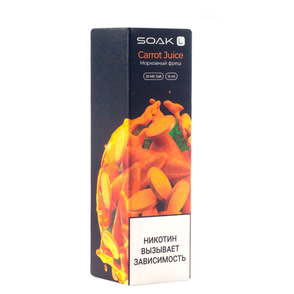 Жидкость Soak Carrot Juice 10 Мл 2 Мг в Магадане