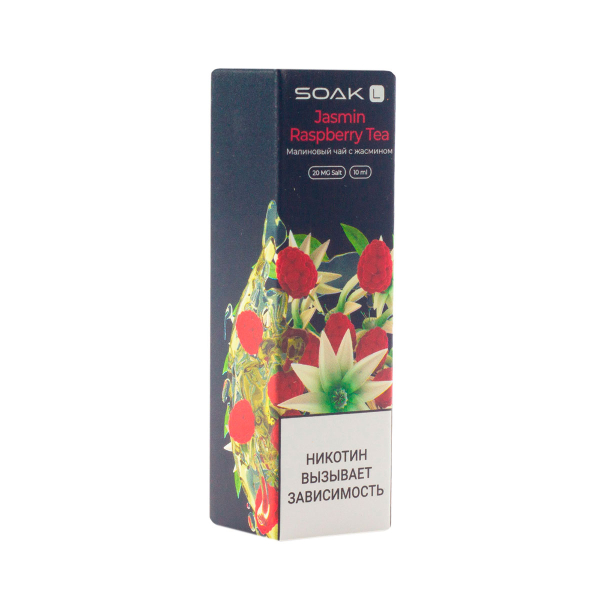 Жидкость Soak Jasmin Raspberry Tea 10 Мл 2 Мг в Магадане