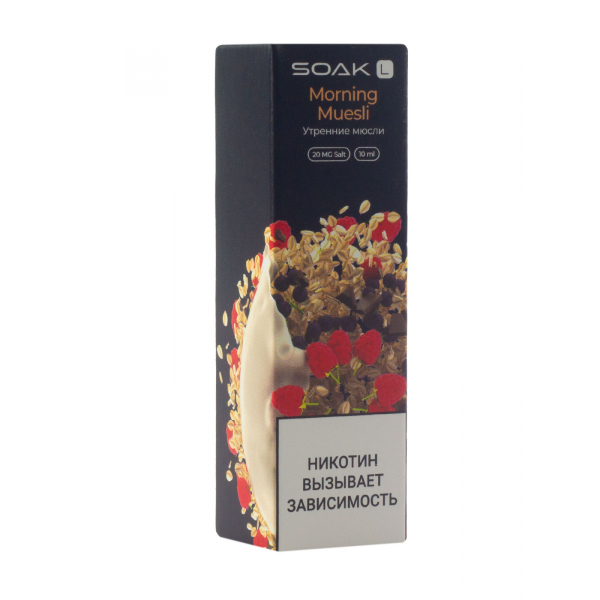 Жидкость Soak Morning Muesli 10 Мл 2 Мг в Магадане