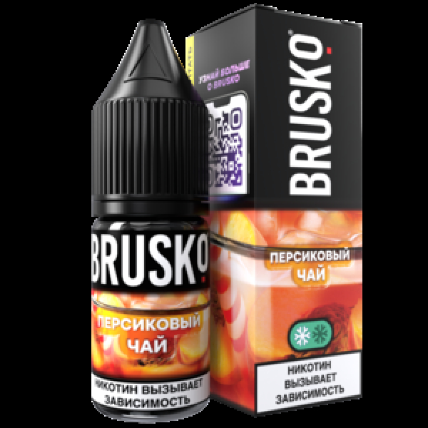 Жидкость Brusko Salt Перссиковый Чай 10 Мл 2 Мг в Магадане