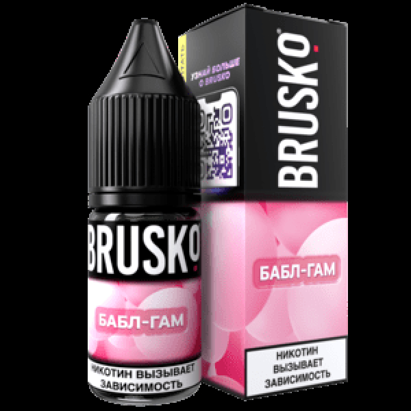 Жидкость Brusko Salt Бабл-Гам10 Мл 2 Мг в Магадане