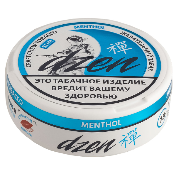 Жевательный табак Dzen Slim Menthol 9 грамм в Магадане