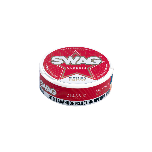 Жевательный табак Swag Classic Siberian Frost 10 грамм в Магадане