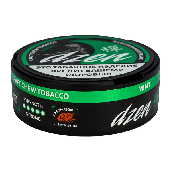 Жевательный табак Dzen Strong Mint 9 грамм в Магадане