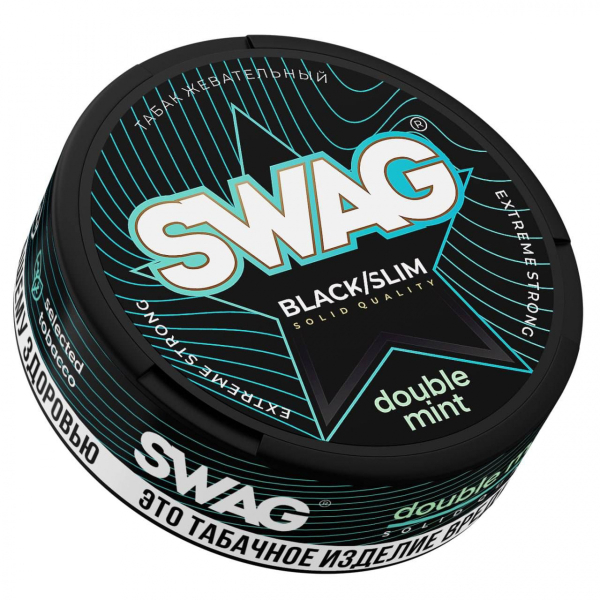 Жевательный табак Swag Strong Double Mint 10 грамм в Магадане