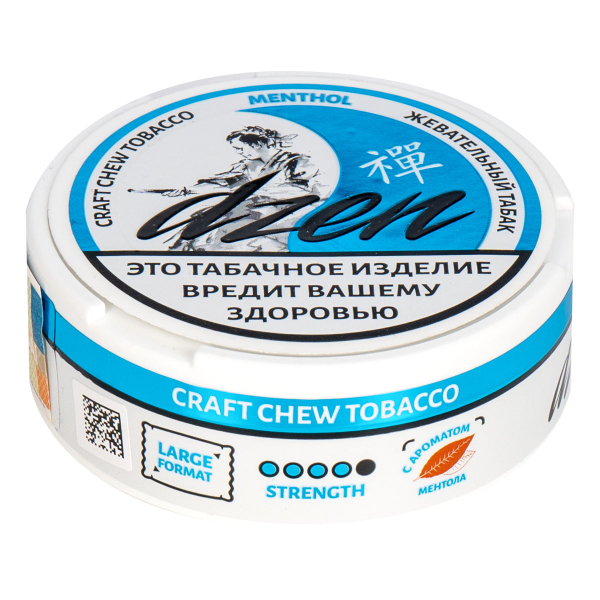 Жевательный табак Dzen Menthol 9 грамм в Магадане