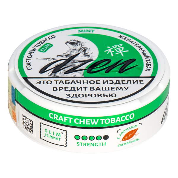 Жевательный табак Dzen Slim Mint 9 грамм в Магадане