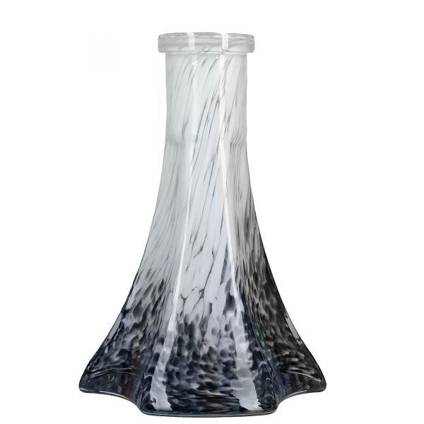 Колба Vessel Glass Пирамида Чёрно-Белая 1/2 Крошка в Магадане
