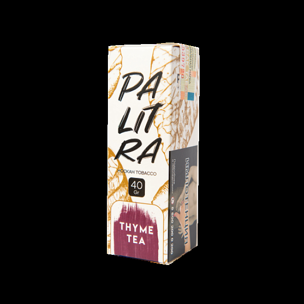 Табак Palitra Thyme Tea (Чай С Чабрецом)  40 грамм в Магадане