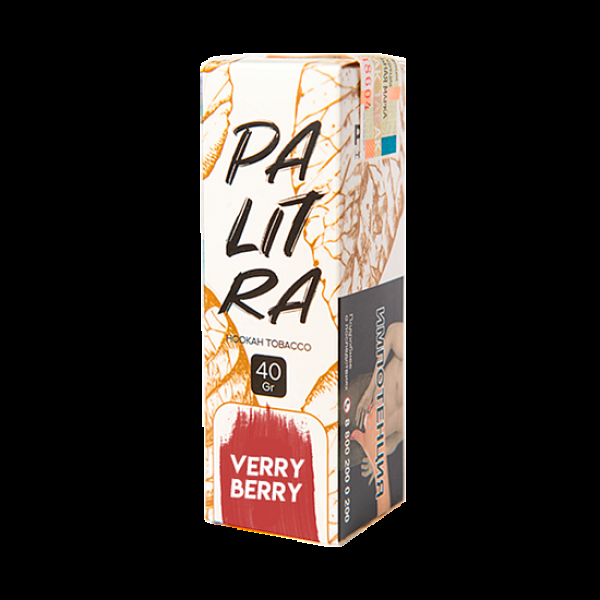 Табак Palitra Very Berry (Сочные Ягоды)  40 грамм в Магадане