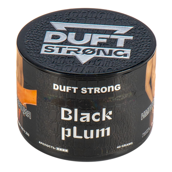 Табак Duft Strong Black Plum  40 грамм в Магадане
