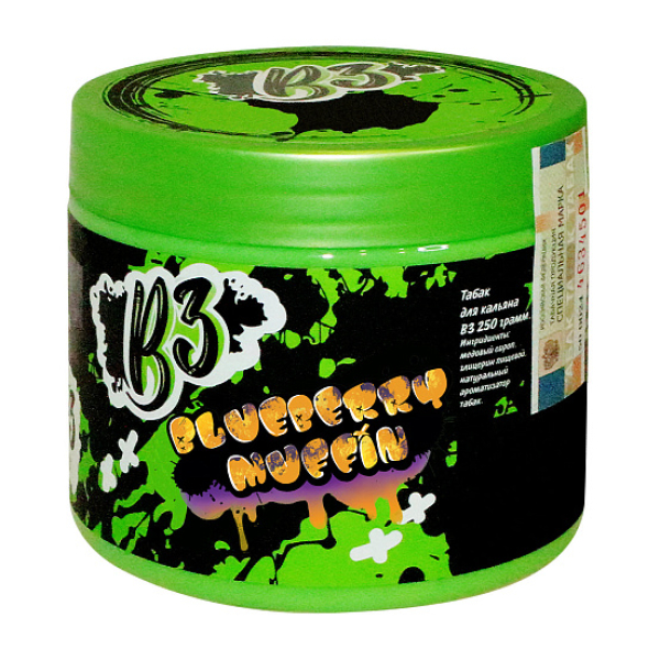 Табак B3 Blueberry Muffin  250 грамм в Магадане