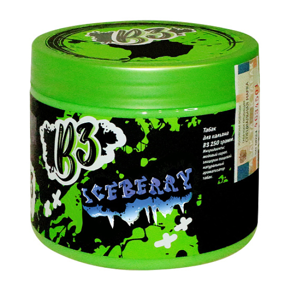 Табак B3 Iceberry  250 грамм в Магадане