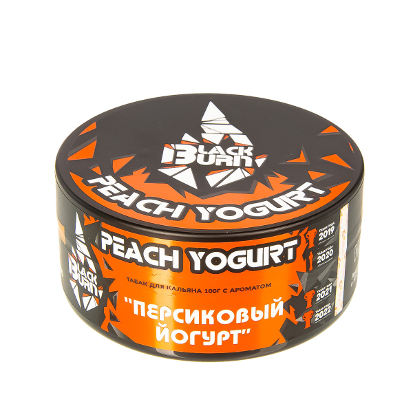 Табак Burn Black Peach Yogurt  100 грамм в Магадане