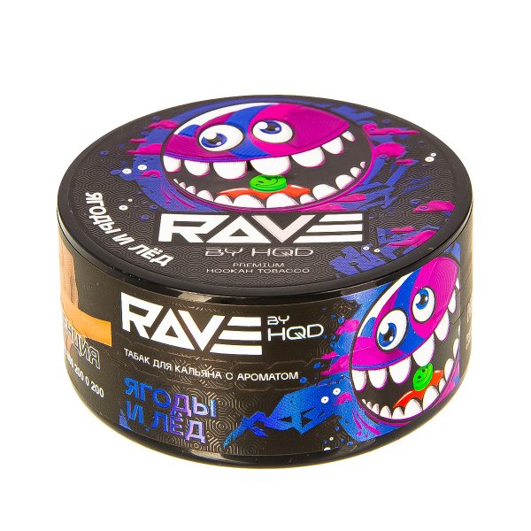 Табак Rave By Hqd Ягоды И Лед  25 грамм в Магадане