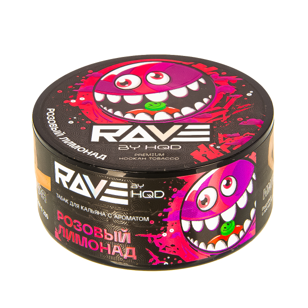 Табак Rave By Hqd Розовый Лимонад  25 грамм в Магадане