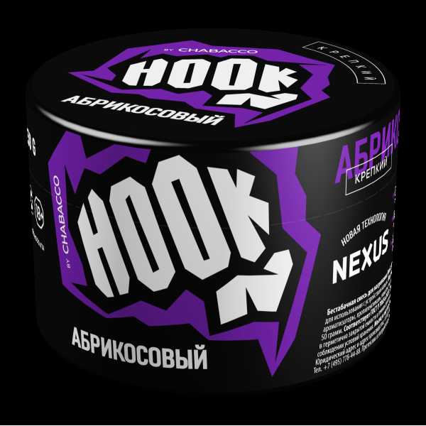 Табак Hook Абрикосовый  50 грамм в Магадане