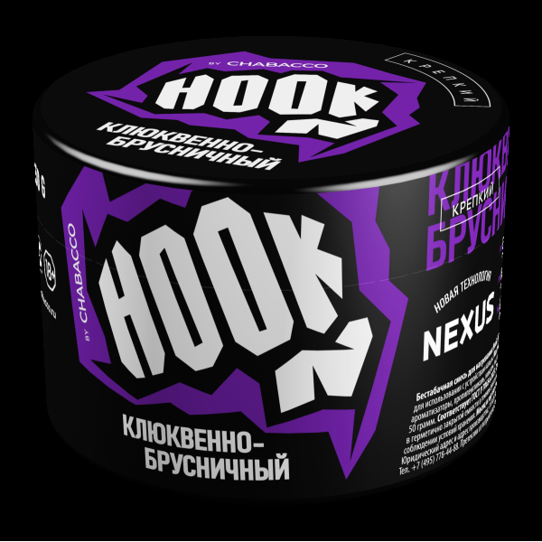 Табак Hook Клюквенно-Брусничный  50 грамм в Магадане