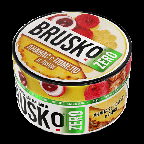 Смесь Brusko Ананас С Помело И Личи (Zero)  250 гр в Магадане