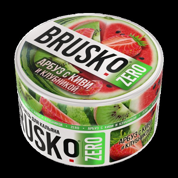 Смесь Brusko Арбуз С Киви И Клубникой (Zero)  250 гр в Магадане