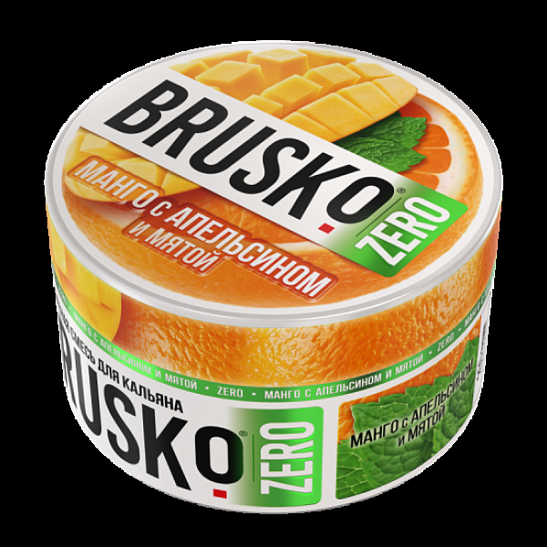 Смесь Brusko Манго С Апельсином И Мятой (Zero)  250 гр в Магадане