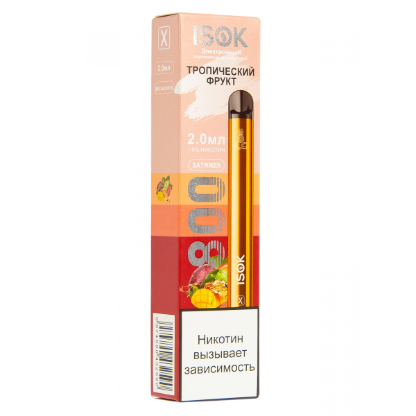 Isok X Тропический Фрукт (800 Затяжек) в Магадане