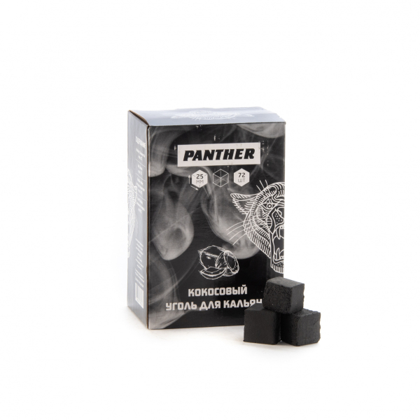 Уголь Кокосовый Panther 72 Шт (25 Мм) в Магадане
