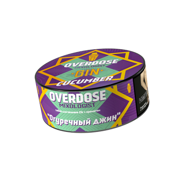 Табак Overdose Gin Cucumber   25 грамм в Магадане