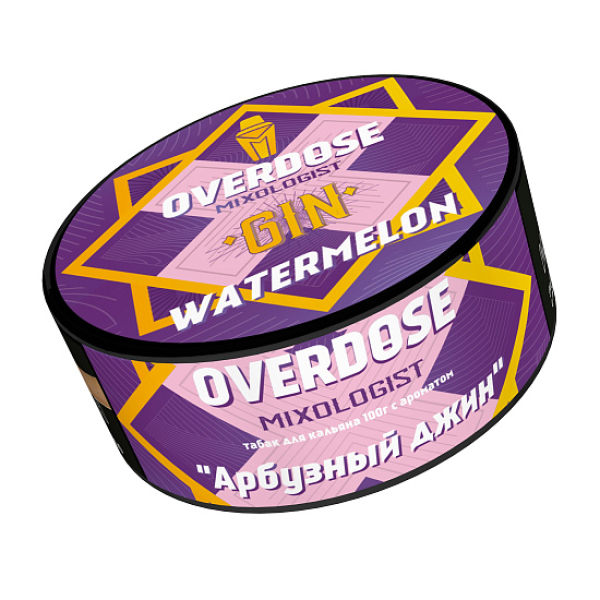 Табак Overdose Gin Watermelon  100 грамм в Магадане