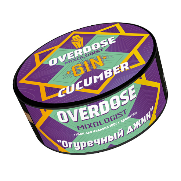 Табак Overdose Gin Cucumber  100 грамм в Магадане