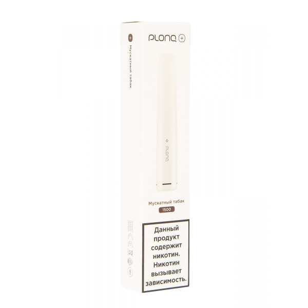 Plonq Plus Мускатный Табак (1500 Затяжек) 20 Мг в Магадане